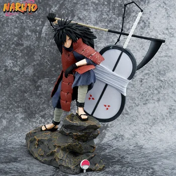Naruto Gk Anime Užkulisiuose Uchiha Madara Reinkarnacija Veiksmų Skaičius, Rankų darbo Modelis Ornamentu Statula Dovana Kawaii Berniukas Žaislas