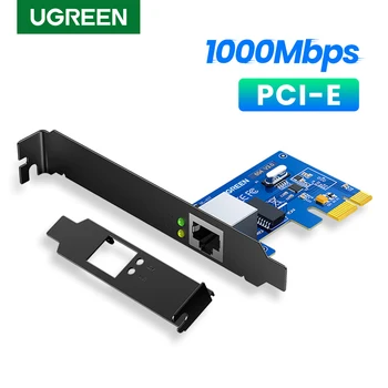 UGREEN PCIE USB Ethernet Adapter 1000Mbps Tinklo Kortelė KOMPIUTERIO 
